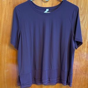 lululemon athletica Rich Purple Short Sleeve Tee